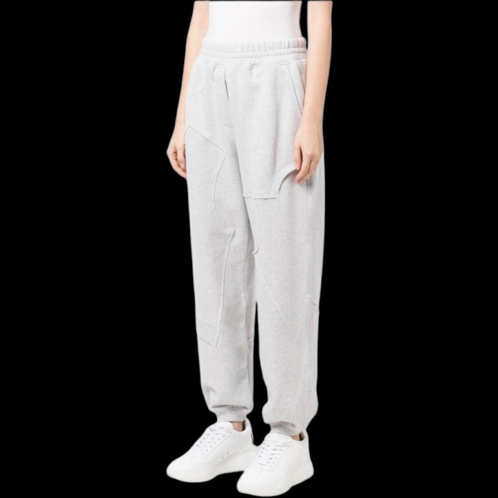 EUC 3.1 Phillip Lim Panelled Cotton Track Pants Heather Gray Size Small